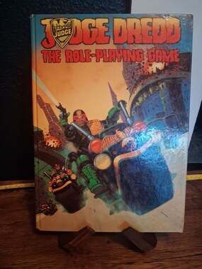 Judge Dredd: The Role-Playing Game (1989 Games Workshop Hardcover)